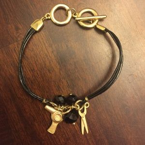 Toggle Bracelet with blow dryer & shears ✂️