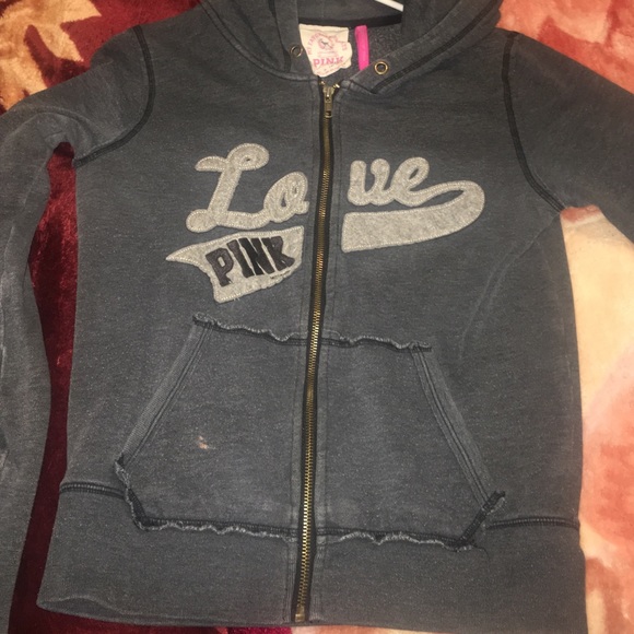 Pink hoodie full zip - Picture 1 of 2