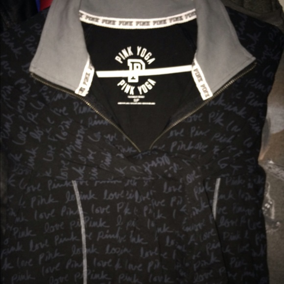 Victoria's Secret Pink Yoga quarter zip pullover S