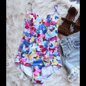 SOLD! Juicy Couture Floral Bathing Suit