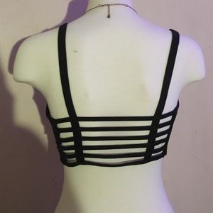 Brandy Caged Strappy Bralette