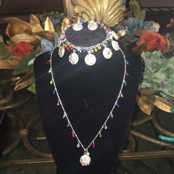Multi color Swarovski crystal set! - Picture 1 of 4