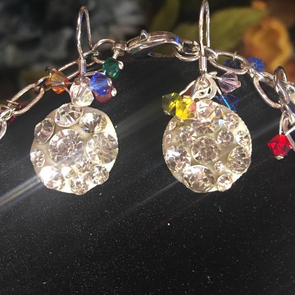 Multi color Swarovski crystal set! - Picture 2 of 4