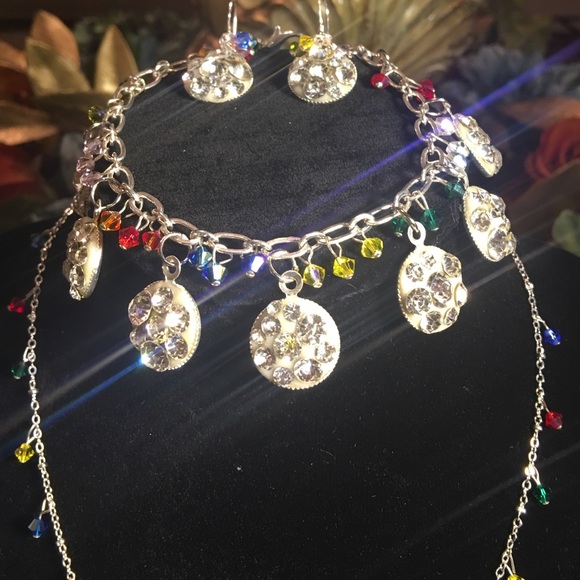 Multi color Swarovski crystal set! - Picture 4 of 4