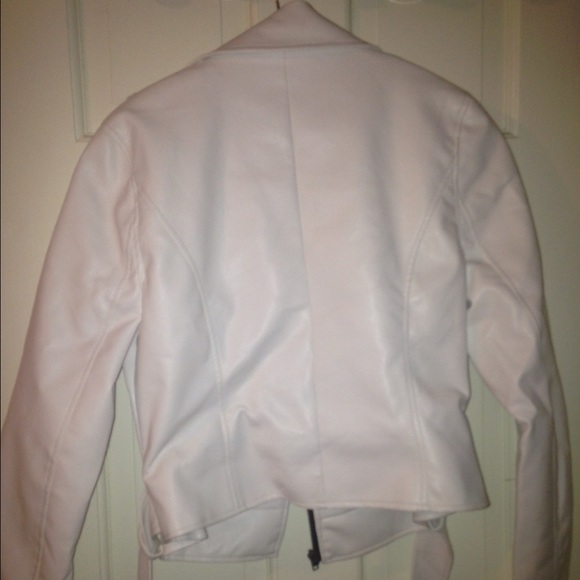 White Pleather Jacket - Picture 2 of 3