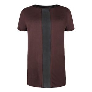 NWOT All Saints Mesh Tee Size: US 8