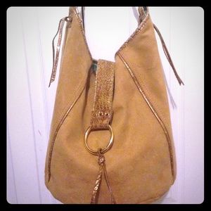 Suede Hobo bag