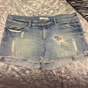 Forever 21 denim shorts