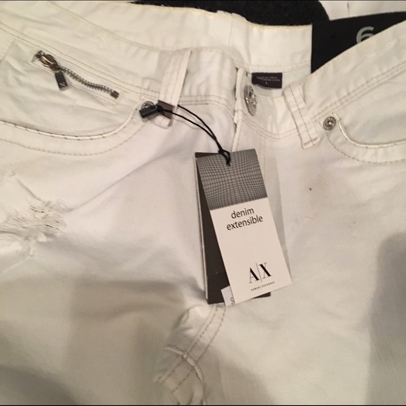 Armani destroyed skinny jeans