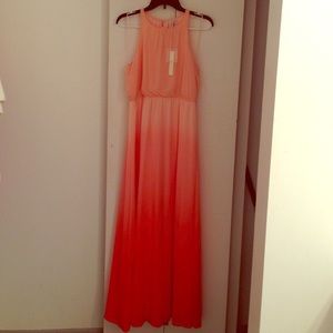 Lauren Conrad LC Pink Ombré Maxi Dress