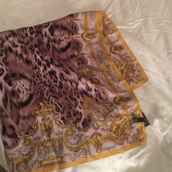Versace square scarf