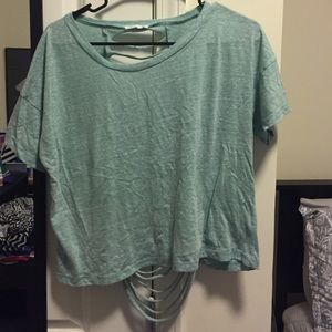 Cute shirt with original cuts in back
