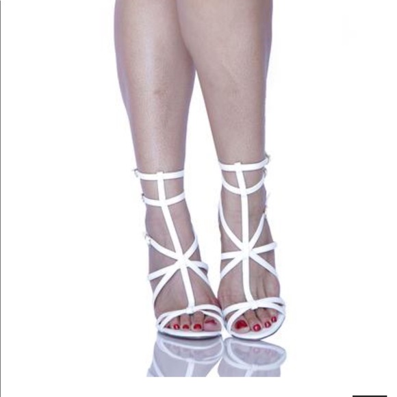 Web white heel - Picture 3 of 4