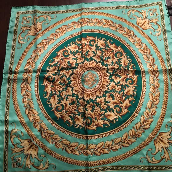 Brand new Versace silk scarf