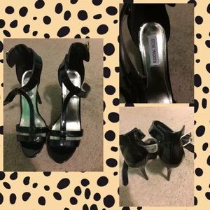 BLACK STEVE MADDEN HEELS