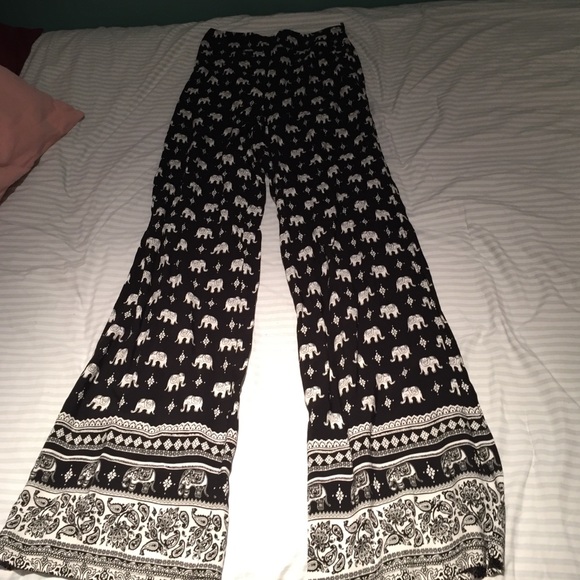elephant print pants