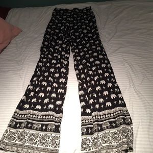 elephant print pants