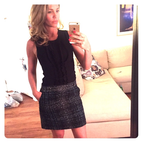 Ann Taylor LOFT polyester/Cotton skirt