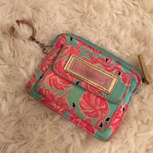 Lilly Pulitzer keychain wallet