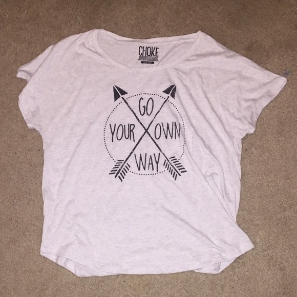 Loose "Go Your Own Way" t shirt