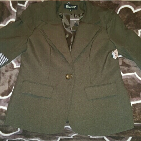 Olive green blazer
