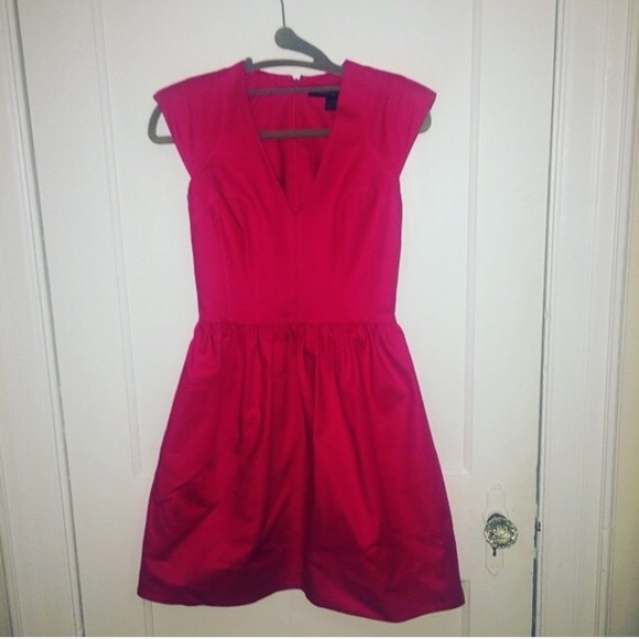 French Connection Hot Pink Party Dress