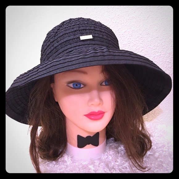Betmar Accessories - Betmar Black Sunhat