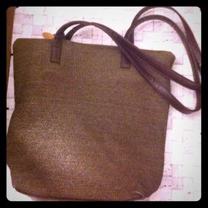 Liz Claiborne Brown Mesh Bag