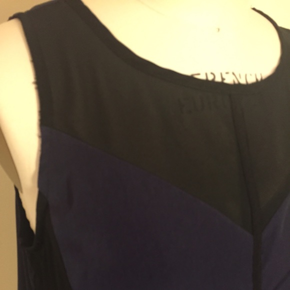 Navy/Black Seam Interest Shell - Picture 2 of 4