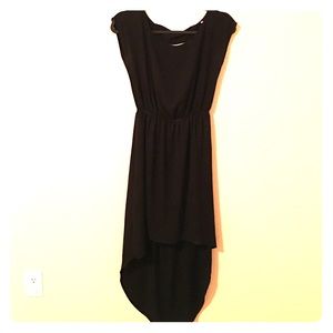 High Low Black Dress