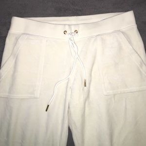 JUCIY COUTURE WHITE VELOURS