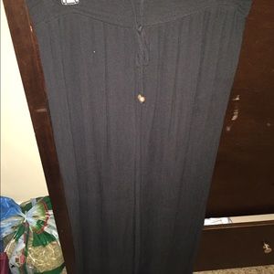 Black lightweight "beach"  pants