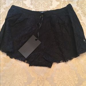NEW Stylestalker black lace dress shorts 2