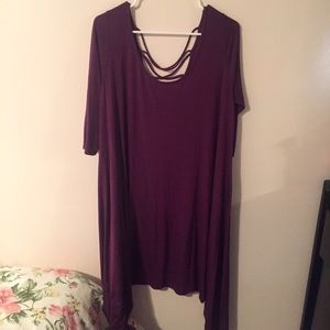 Plus Size Purple Dress