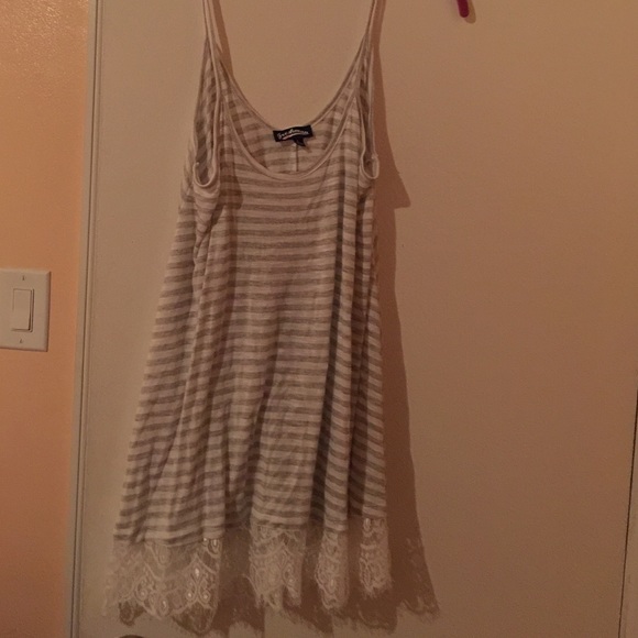 Striped flowy top