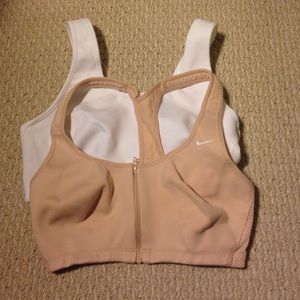 Nike (32c) and Gap (34b) sports bra (like new)