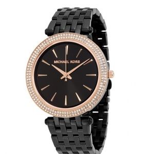 MICHAEL KORS
Darci Black Dial Black Carbon-plated