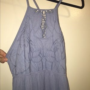 Urban outfitters maxi dress size M blue