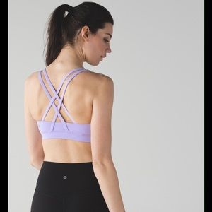 Lululemon Energy Bra in Lilac