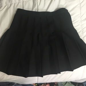 Black AA tennis skirt