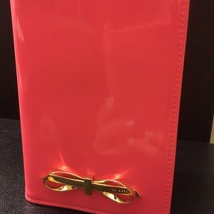 Ted Baker London, leather passport holder