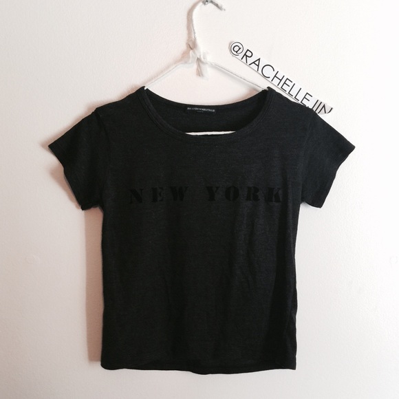 💌Sold💌 Brandy Melville New York Velvet shirt