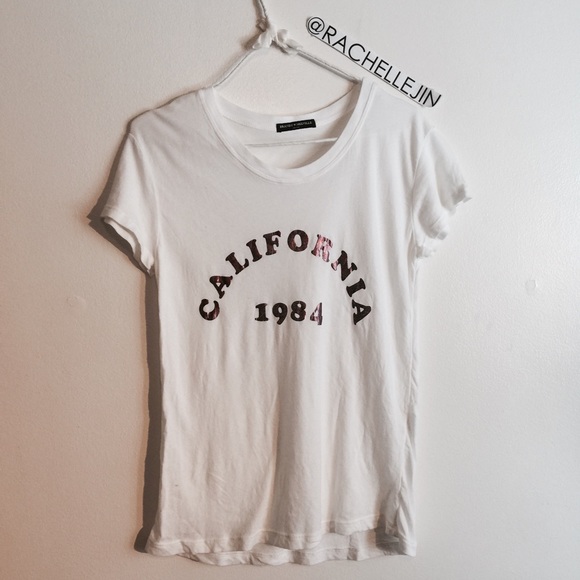 💌Sold💌 Brandy Melville California Metallic Shirt
