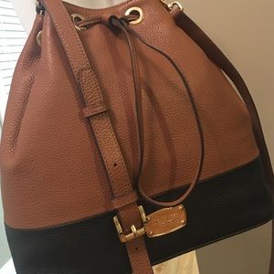 MICHAEL KORS "JULES" COLORBLOCK SHOULDER BAG