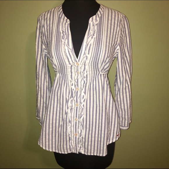 NWT Hollister button up tunic