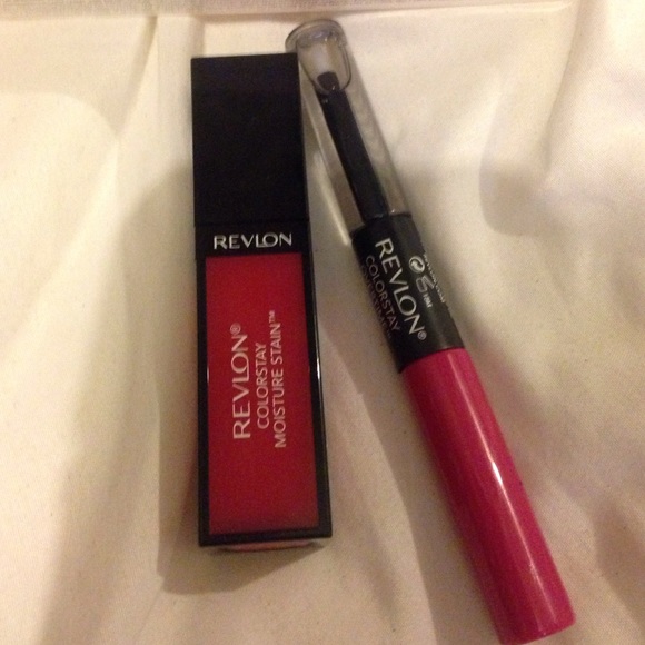 🎁REVLON COLORSTAY MOISTURE STAIN🎁W/BONUS TOPCOAT - Picture 2 of 4