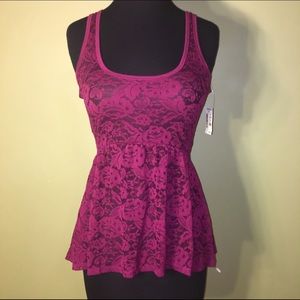 NWT Aeropostale Lace Peplum