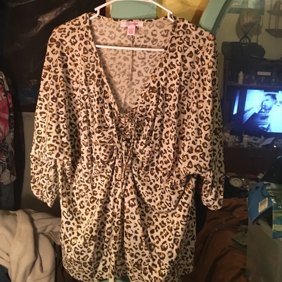 Leopardprint top