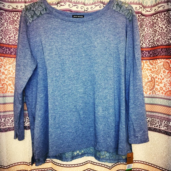DKNY JEANS NWT Long Sleeve Top
