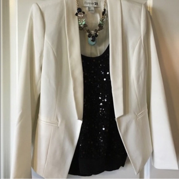 Ivory blazer